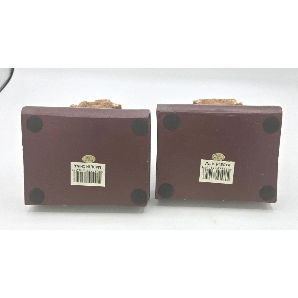Ebros‎ Gift Realistic Rabbit Bookends (Polyresin)